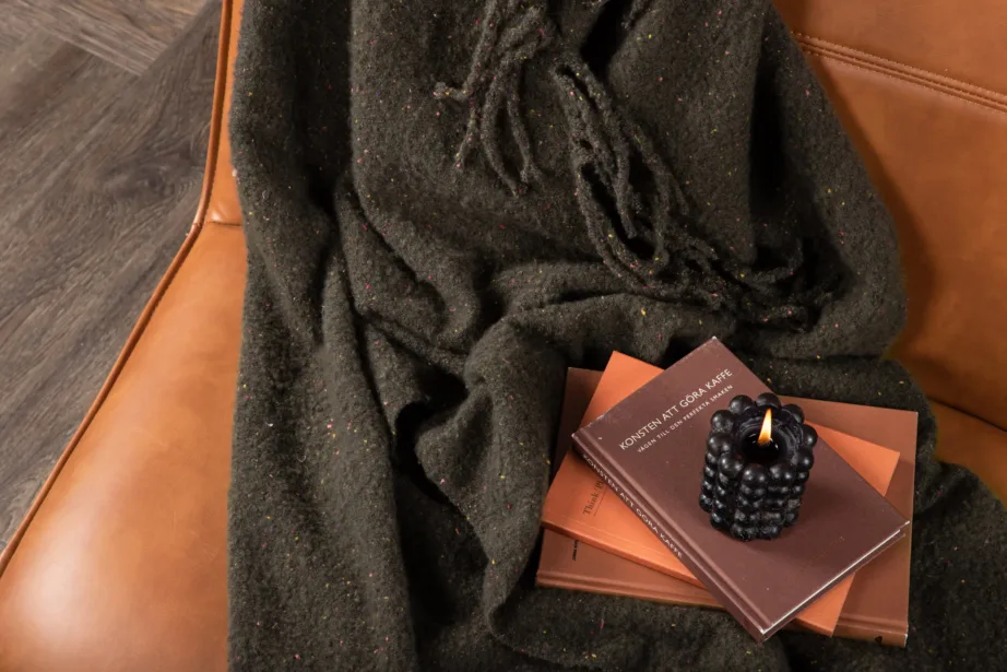 Tumehall narmastega polüesterpleed Tilly (130 × 170 cm), 15950-205 – 9