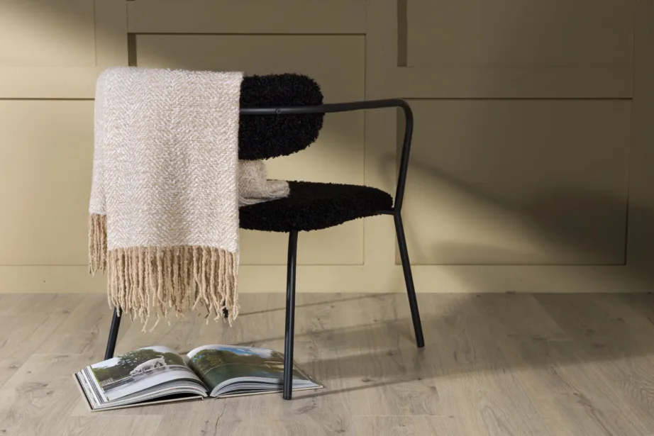 Beež-valge kalanahkses mustris polüester-viskatekike Toby, 130 × 170 cm, 15951-215 – 8