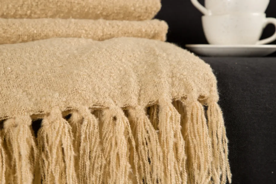 Stanly liivikarva polüesterpleed, 130 × 170 cm, 15952-203 – 5