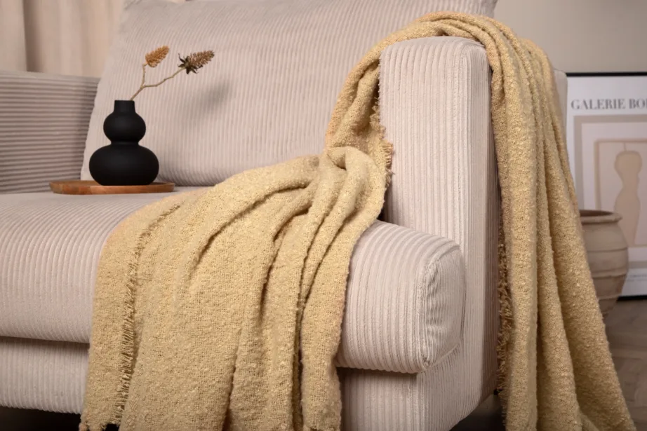 Stanly liivikarva polüesterpleed, 130 × 170 cm, 15952-203 – 8