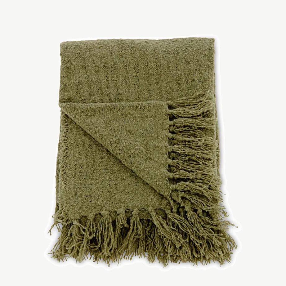 Sammalroheline polüesterpleed Stanly (130 × 170 cm), 15952-204 – 5