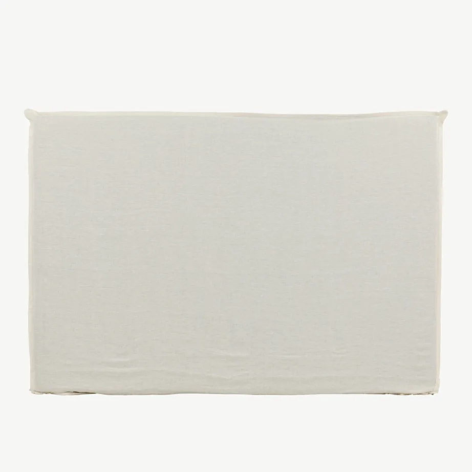 Murdvalge linane voodipeatsi kate Signe, 180 × 140 cm, 15973-601 – 2