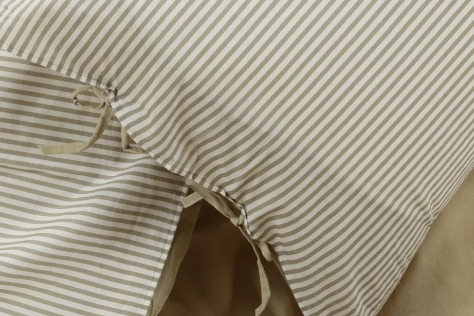 Liivakarva linase ja puuvilla segust voodipesukomplekt Jenna (150 × 200 cm), 15977-602 – 7