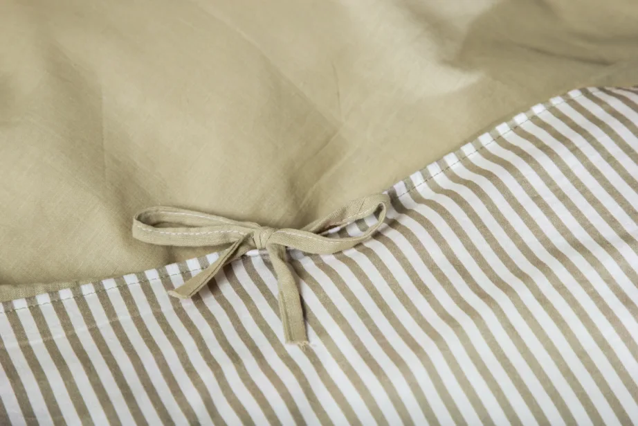 Liivakarva linase ja puuvilla segust voodipesukomplekt Jenna (150 × 200 cm), 15977-602 – 8