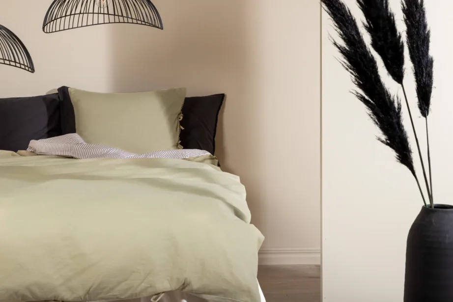 Liivakarva linase ja puuvilla segust voodipesukomplekt Jenna (150 × 200 cm), 15977-602 – 10