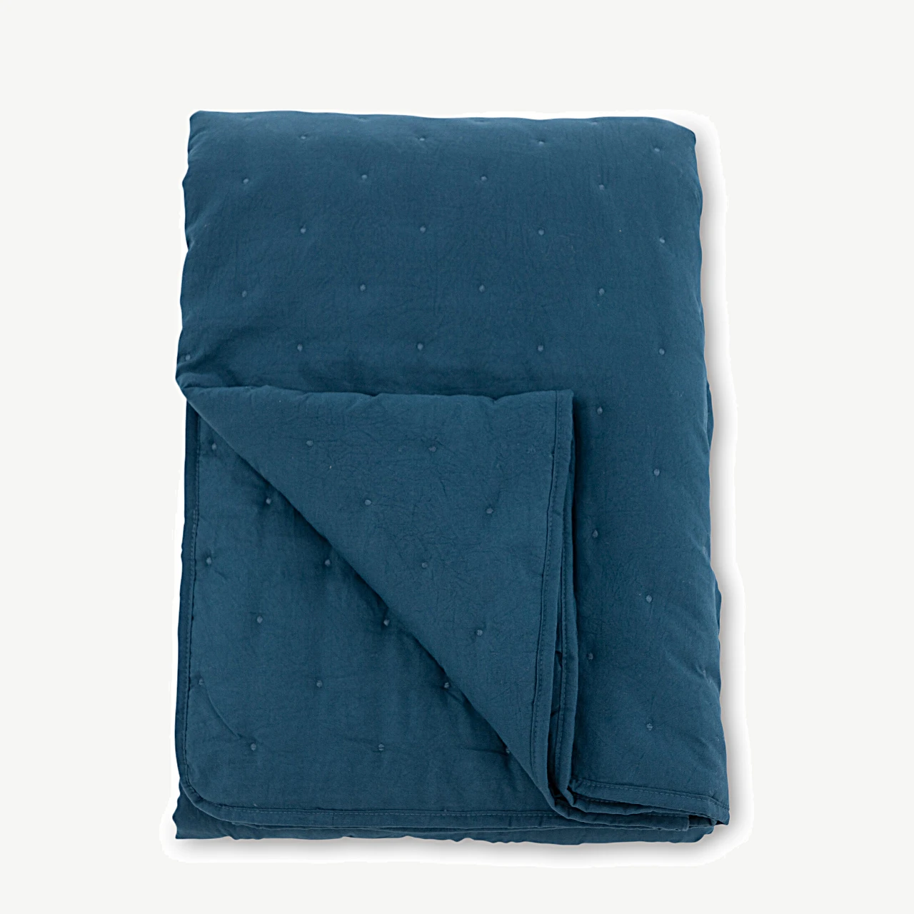 Tepitud voodikate Sally, vesisinine, 180 x 80 cm, polüester - 15984-407