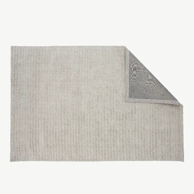 Helehall villavaip Milton, 230 × 160 cm, ribimustriga - 15989-106