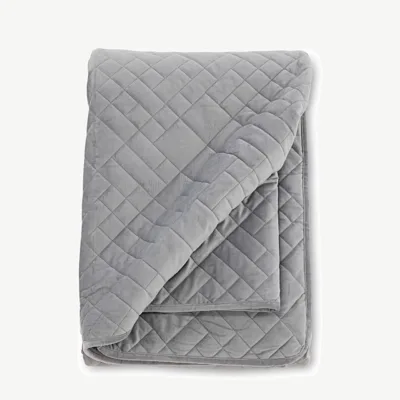 Helehallist sametist voodikate Jilly 180 × 80 cm - 15991-705