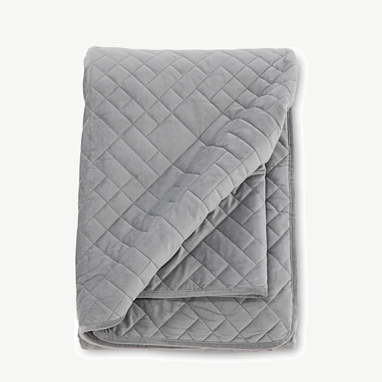 Helehallist sametist voodikate Jilly 180 × 80 cm - 15991-705