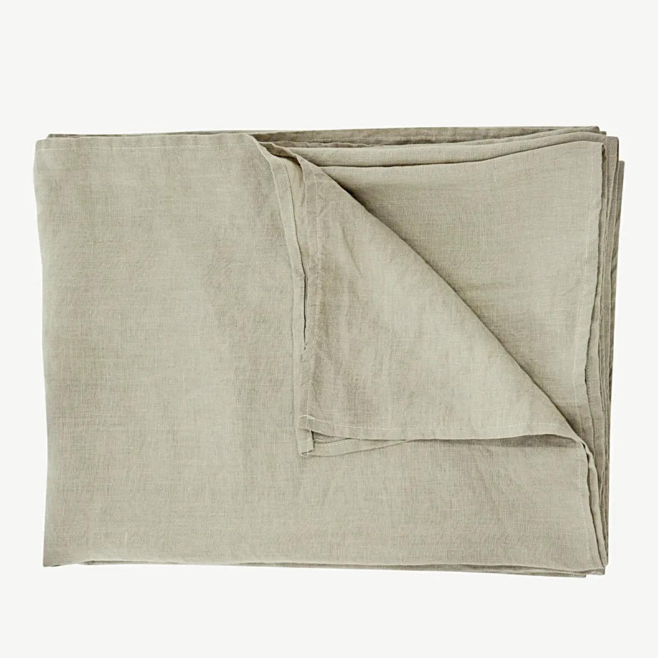 Beež linane voodikate Milo, 250 × 150 cm, 16001-602 – 2