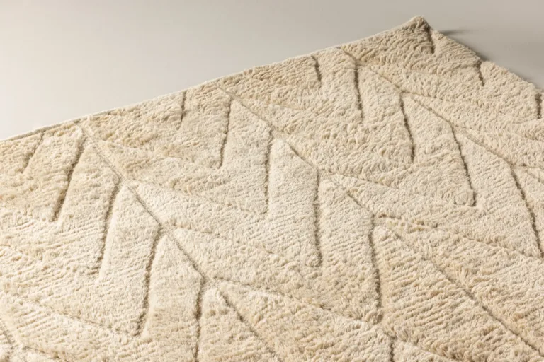 Beež geomeetrilise mustriga villavaip Zoe, 160 × 230 cm - 16003-150