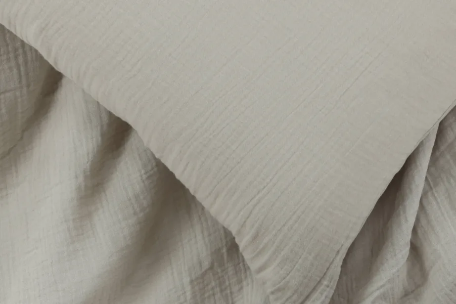 Helehall krobelisest puuvillast voodipesukomplekt Mila (tekikott 240 × 220 cm, 2 padjapüüri), 16009-505 – 6