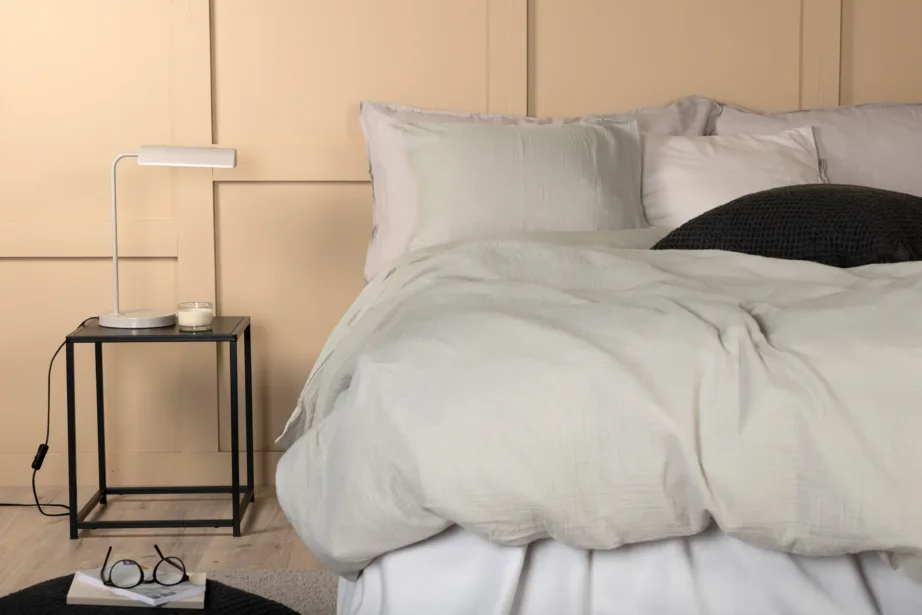 Helehall kurrutatud puuvillast voodipesukomplekt Mila 150×200 cm, 16010-505 – 6