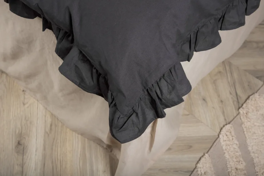 Satsidega antratsiidivärvi puuvillane voodipesukomplekt Levi (150 x 200 cm), 16013-588 – 5