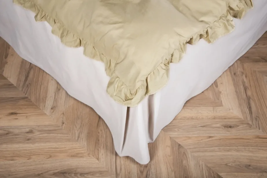 Liivakarva puuvillane voodipesukomplekt Levi volangidega, 240 × 220 cm, 16014-502 – 4