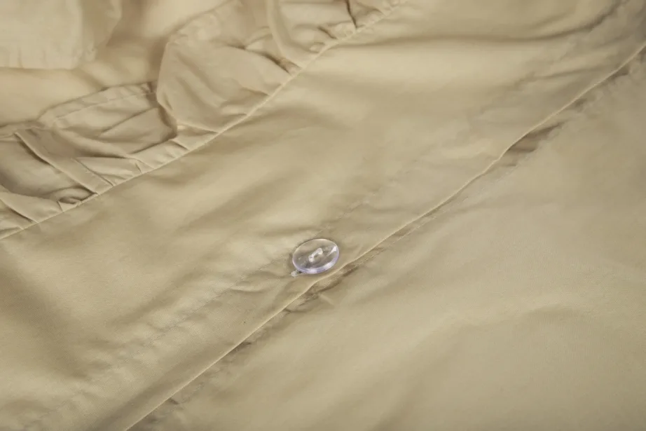 Liivakarva puuvillane voodipesukomplekt Levi volangidega, 240 × 220 cm, 16014-502 – 5