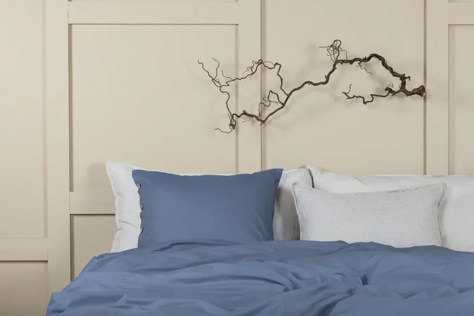 Sinisest puuvillast voodipesukomplekt Joar, 150×200 cm, 16016-507 – 4