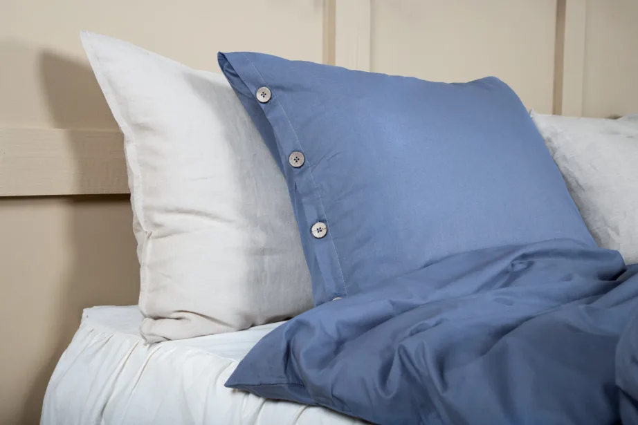 Sinisest puuvillast voodipesukomplekt Joar, 150×200 cm, 16016-507 – 7