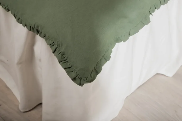 Roheline puuvillane voodipesukomplekt Lias, 150 × 200 cm (Venture Home) - 16019-604
