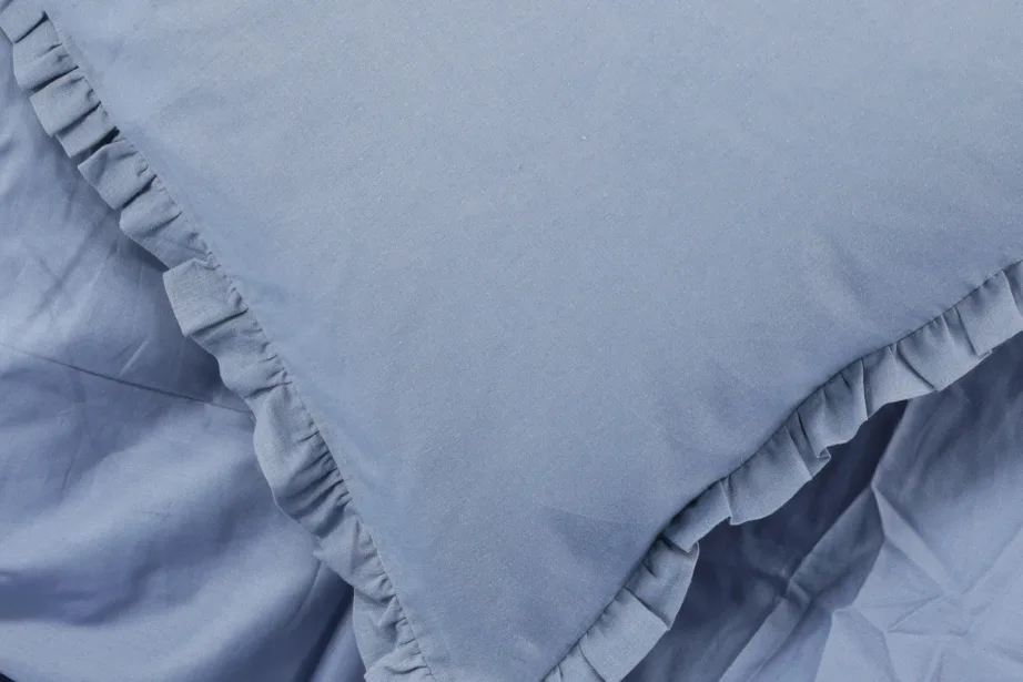 Sinisest puuvillast voodipesukomplekt Lias (150 × 200 cm), 16019-607 – 3