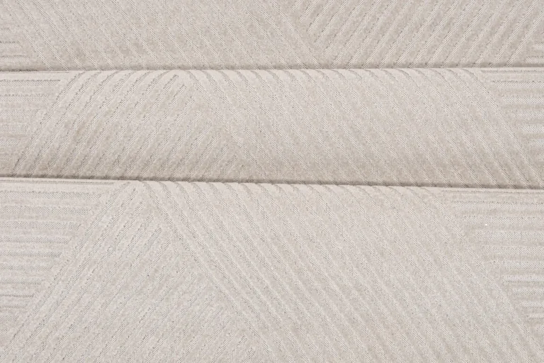 Aroni madalkarvaline polüpropüleenvaip, kreemikas valge, 230 × 160 cm - 16020-101
