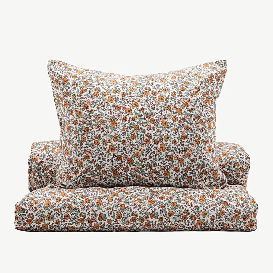 Lilleline polüestrist voodipesukomplekt Vicky, pruun (150 × 200 cm), 16020-503 – 2