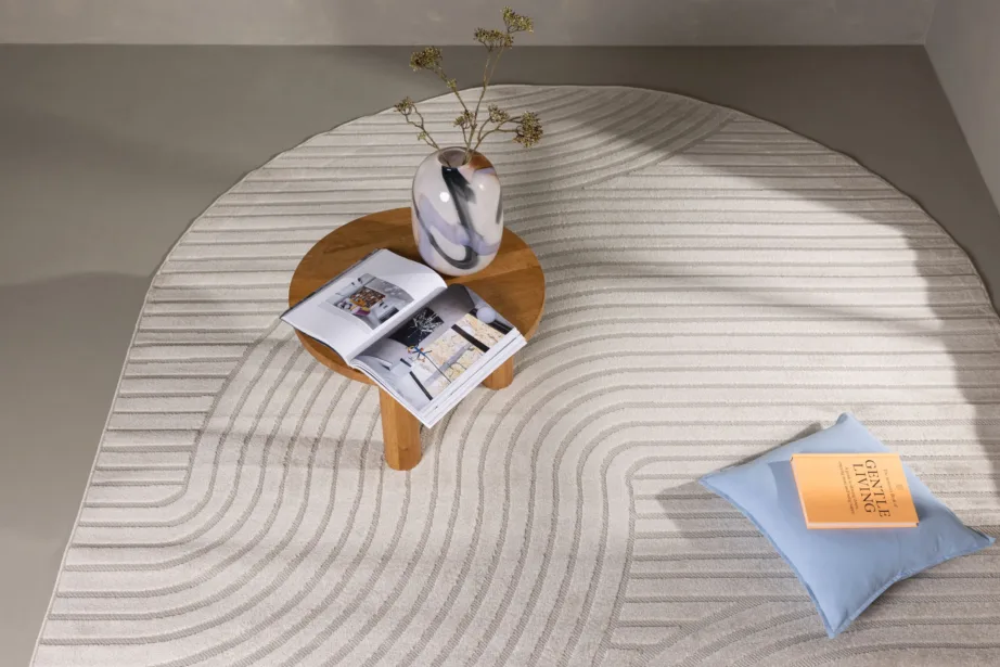 Ovaalne valge vaip Vince, polüpropüleen, 340 × 240 cm, 16022-100 – 3