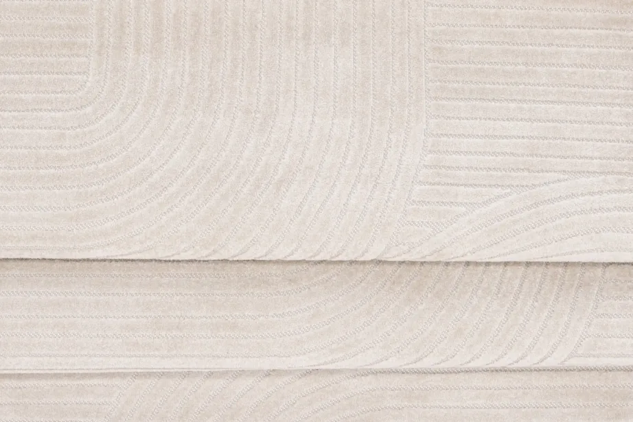 Vince valge geomeetrilise mustriga vaip, 200 × 290 cm, polüpropüleenist, 16023-101 – 5