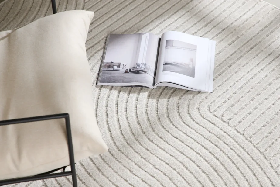 Valge ovaalne dekoratiivvaip Vince, 230 × 160 cm, polüpropüleen, 16024-100 – 4