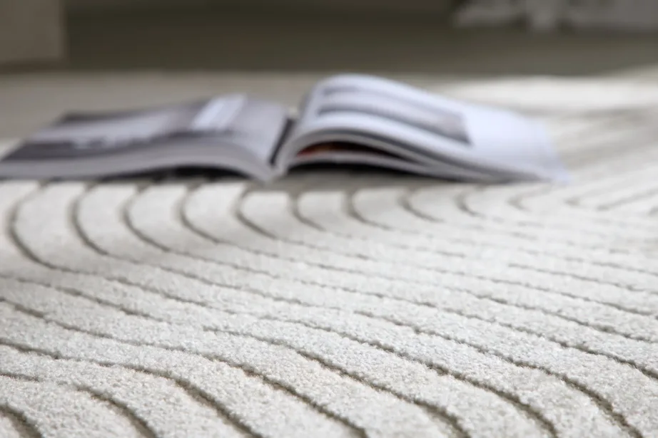 Valge ovaalne dekoratiivvaip Vince, 230 × 160 cm, polüpropüleen, 16024-100 – 5