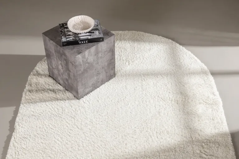 Walter ovaalne valge polüpropüleenvaip, 340 × 240 cm - 16026-100