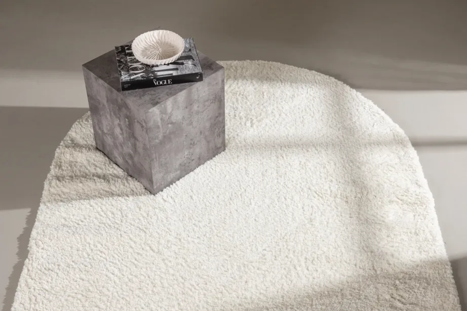 Walter ovaalne valge polüpropüleenvaip, 340 × 240 cm, 16026-100 – 3