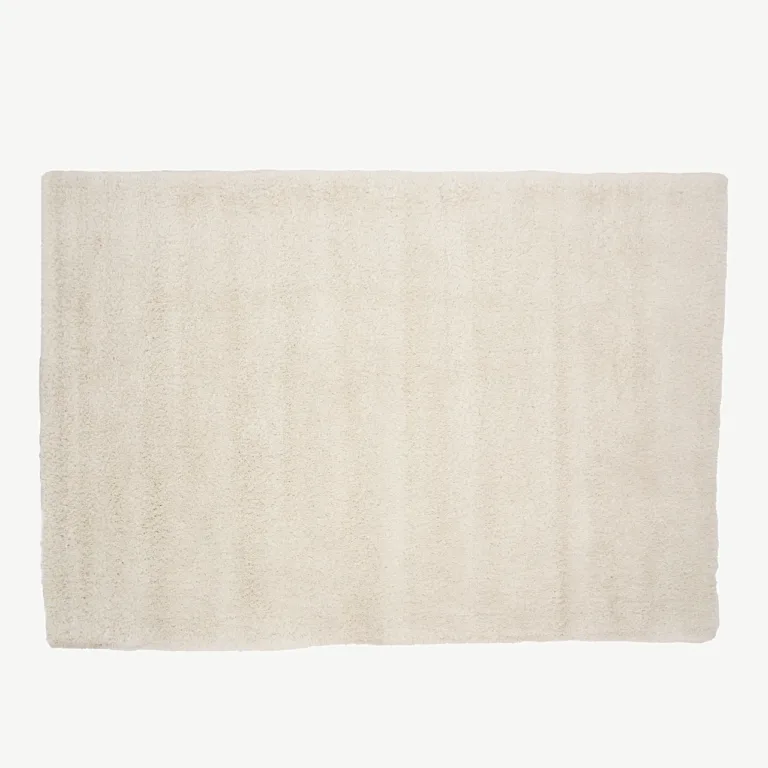 Valge polüpropüleenist elutoa vaip Walter, 290 × 200 cm - 16027-101