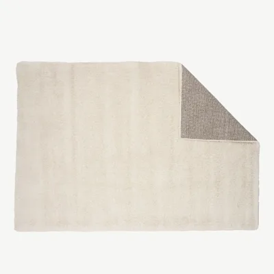 Valge polüpropüleenist elutoa vaip Walter, 290 × 200 cm - 16027-101