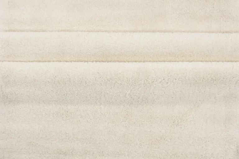 Valge polüpropüleenist elutoa vaip Walter, 290 × 200 cm - 16027-101