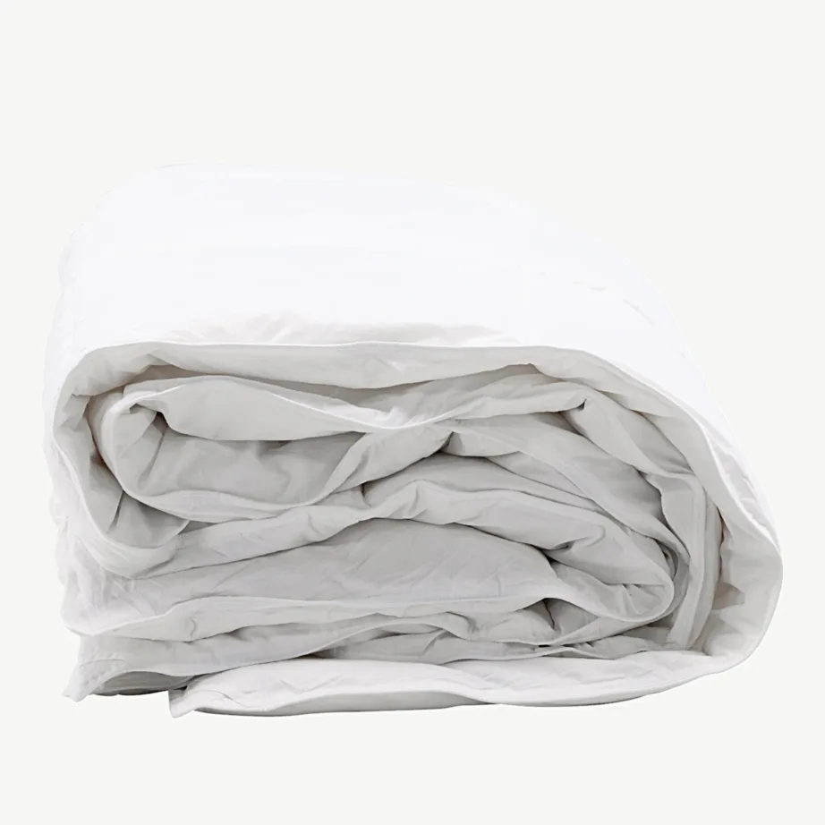 Talvetekk Astrid, valge, puuvillaga, sulelaadne täidis, 200×150 cm, 16034-100 – 3