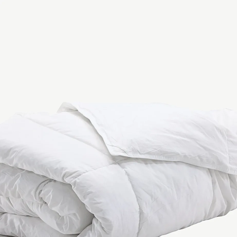 Talvetekk Astrid, valge, puuvillaga, sulelaadne täidis, 200×150 cm, 16034-100 – 4