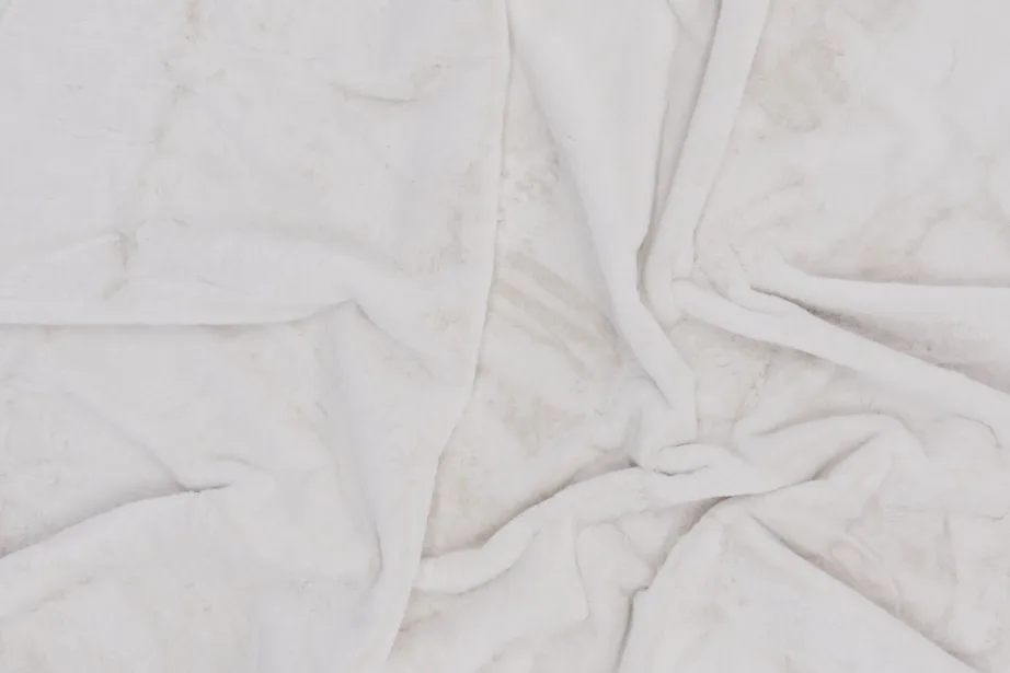 Valge ümmargune polüester-puuvillavaip Nina, ø 200 cm, 16037-101 – 6