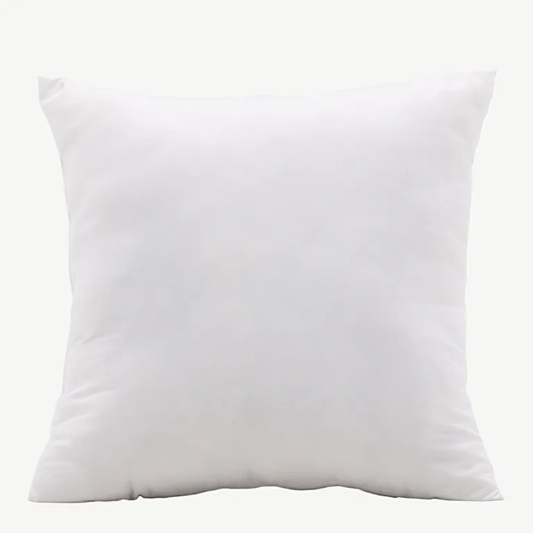 Ines sisupadi, valget värvi mikrokiust polüestrist, 40 × 40 cm - 16038-100