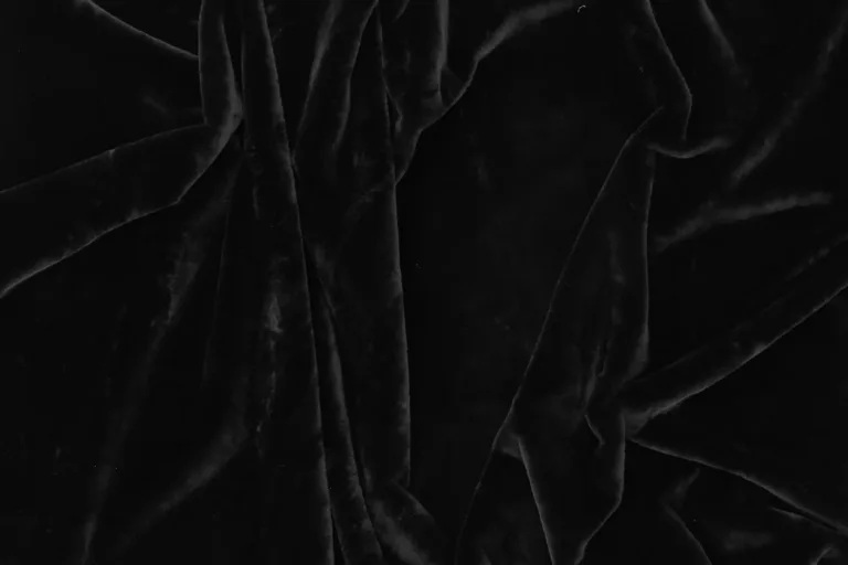 Must, siidiselt sile polüester-puuvillavaip Nina, 300 × 200 cm - 16058-108