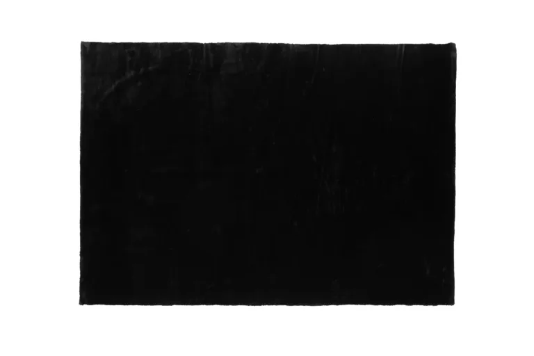 Must siidise pinnaga ristkülikukujuline elutoa vaip Nina, 230x160 cm - 16059-108
