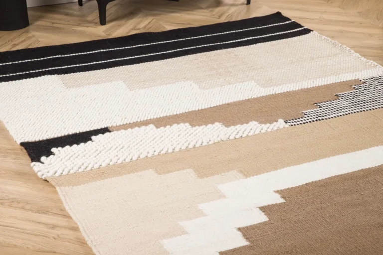 Aston mitmevärviline villavaip modernse mustriga (230 × 160 cm) - 16062-104