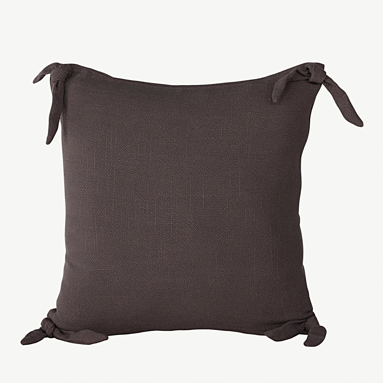 Tumehall dekoratiivpadjapüür Nora, 40 × 40 cm, 100% viskoos, lipsudega nurkades - 16063-505