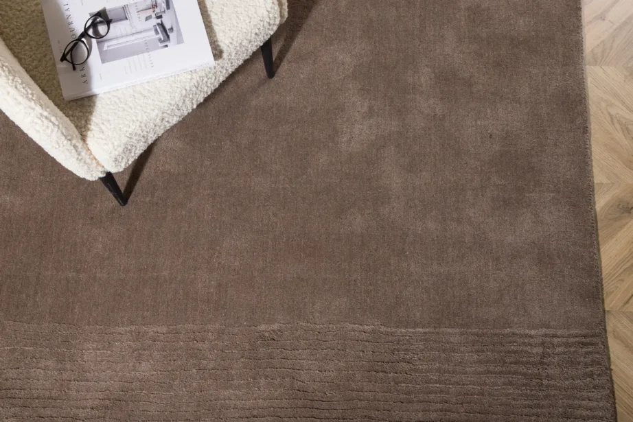 Matteo pruun villavaip, 350 × 250 cm, ristkülikukujuline, 16064-105 – 10