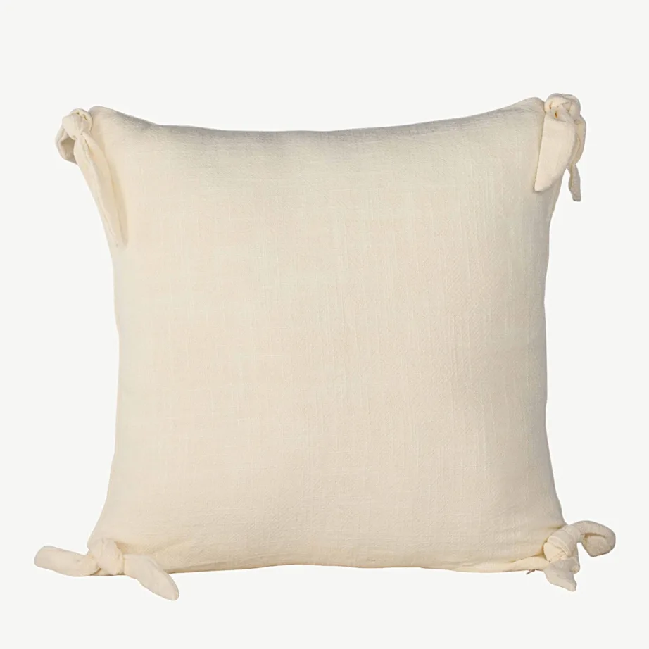 Nora sarja dekoratiivpadjakate, viskoos, kreemjas valge, 40 × 40 cm, 16064-501 – 2