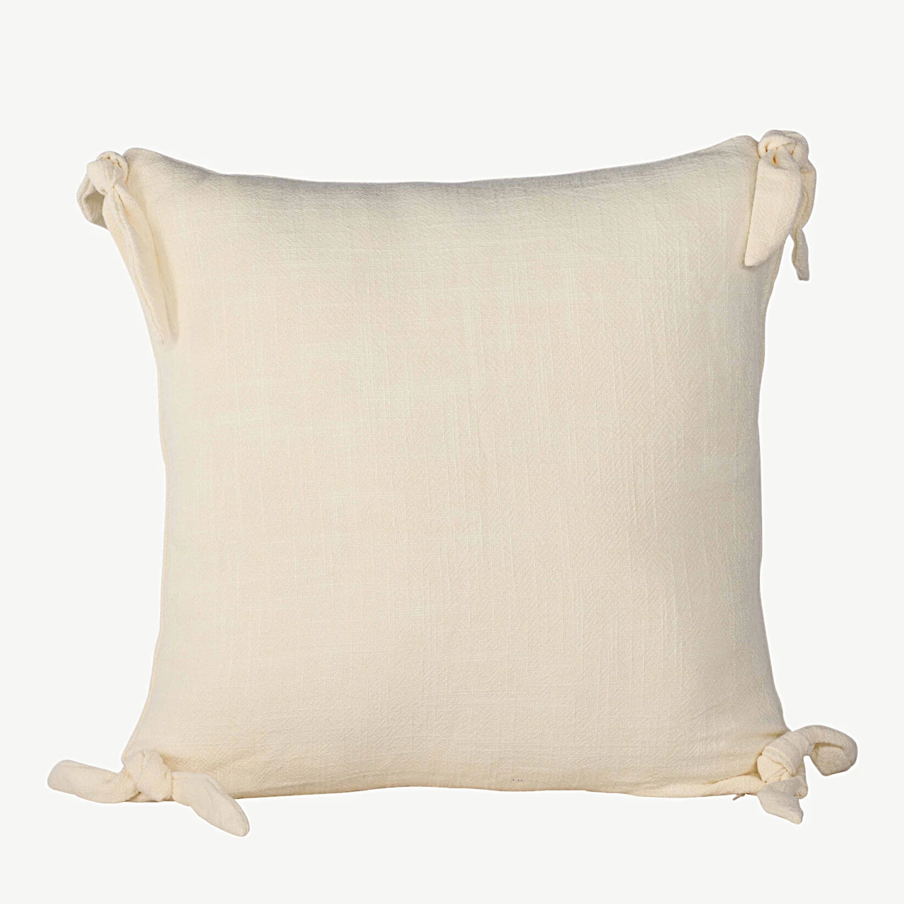 Nora sarja dekoratiivpadjakate, viskoos, kreemjas valge, 40 × 40 cm - 16064-501