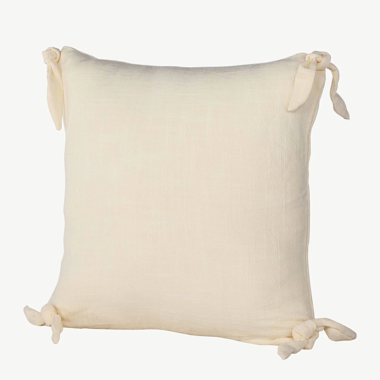 Nora sarja dekoratiivpadjakate, viskoos, kreemjas valge, 40 × 40 cm - 16064-501