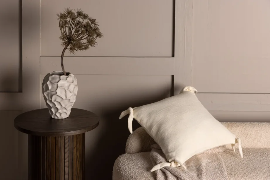 Nora sarja dekoratiivpadjakate, viskoos, kreemjas valge, 40 × 40 cm, 16064-501 – 5