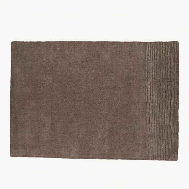 Pruun villavaip Matteo – tiheda madala karvaga, modernse disainiga (230x160 cm) - 16065-105