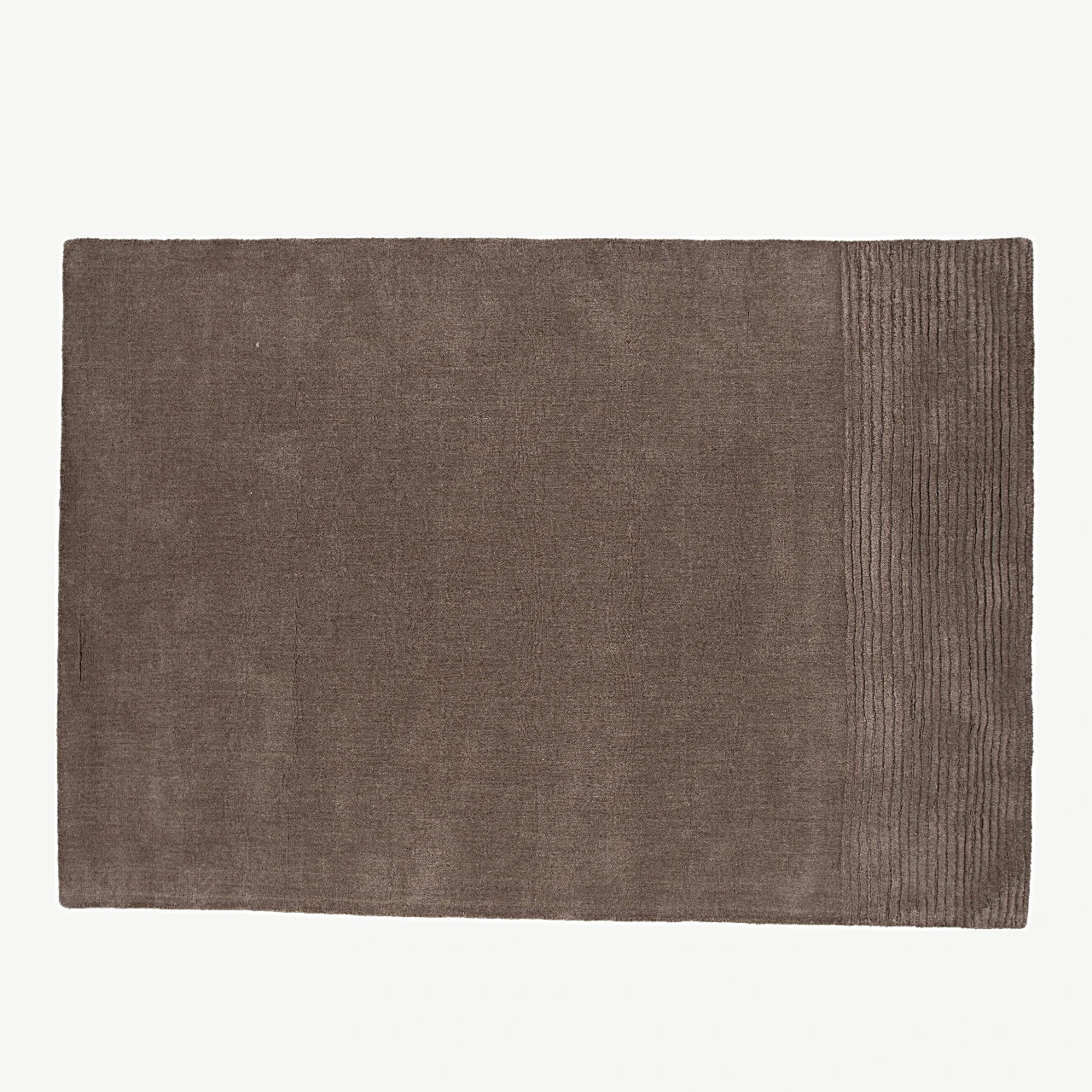 Pruun villavaip Matteo – tiheda madala karvaga, modernse disainiga (230x160 cm) - 16065-105